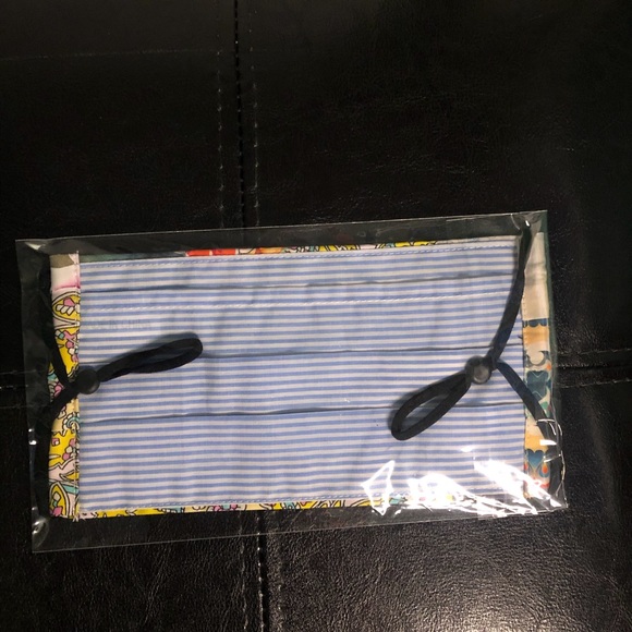 Johnny Was sateen mask adjustable - Picture 3 of 3